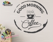 استیکر و برچسب دیواری قهوه،کافه و کافی شاپ cafe، coffe shop wallsticker کد h853