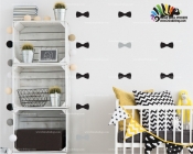 استیکر تکرارشدنی پاپیون bow wall stickers کد h494