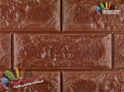 دیوارپوش فومی پشت چسبدار طرح آجر قهوه ای کد FB-Brown