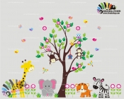 استیکر جنگل حیوانات ، animals jangle کد h886