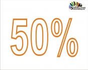 برچسب و استیکر حراج  sale wallstickers کد h2054