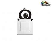 استیکر کلید و پریز تک چشم eye wallstickersکد h2142